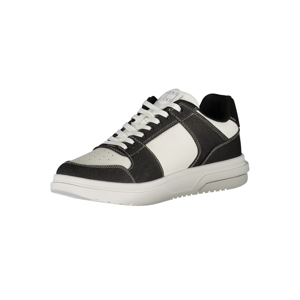 Tommy Hilfiger – Schwarze Polyester-Sneaker