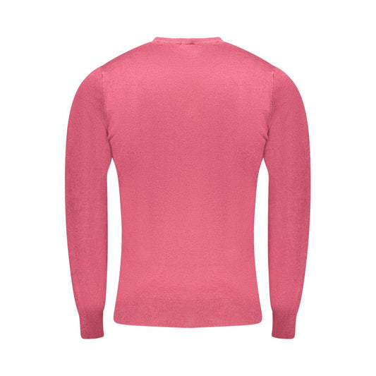 Cavalli Class Roter Viskose-Herrenpullover