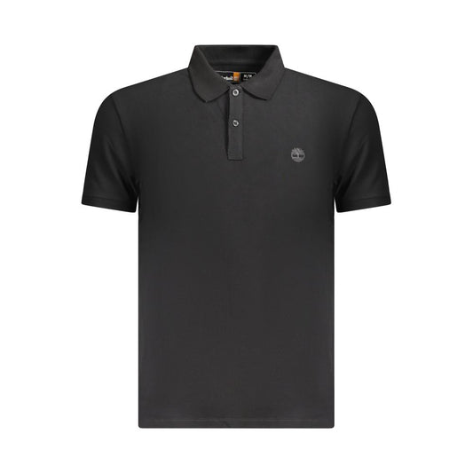 Timberland Poloshirt aus schwarzer Baumwolle für Herren