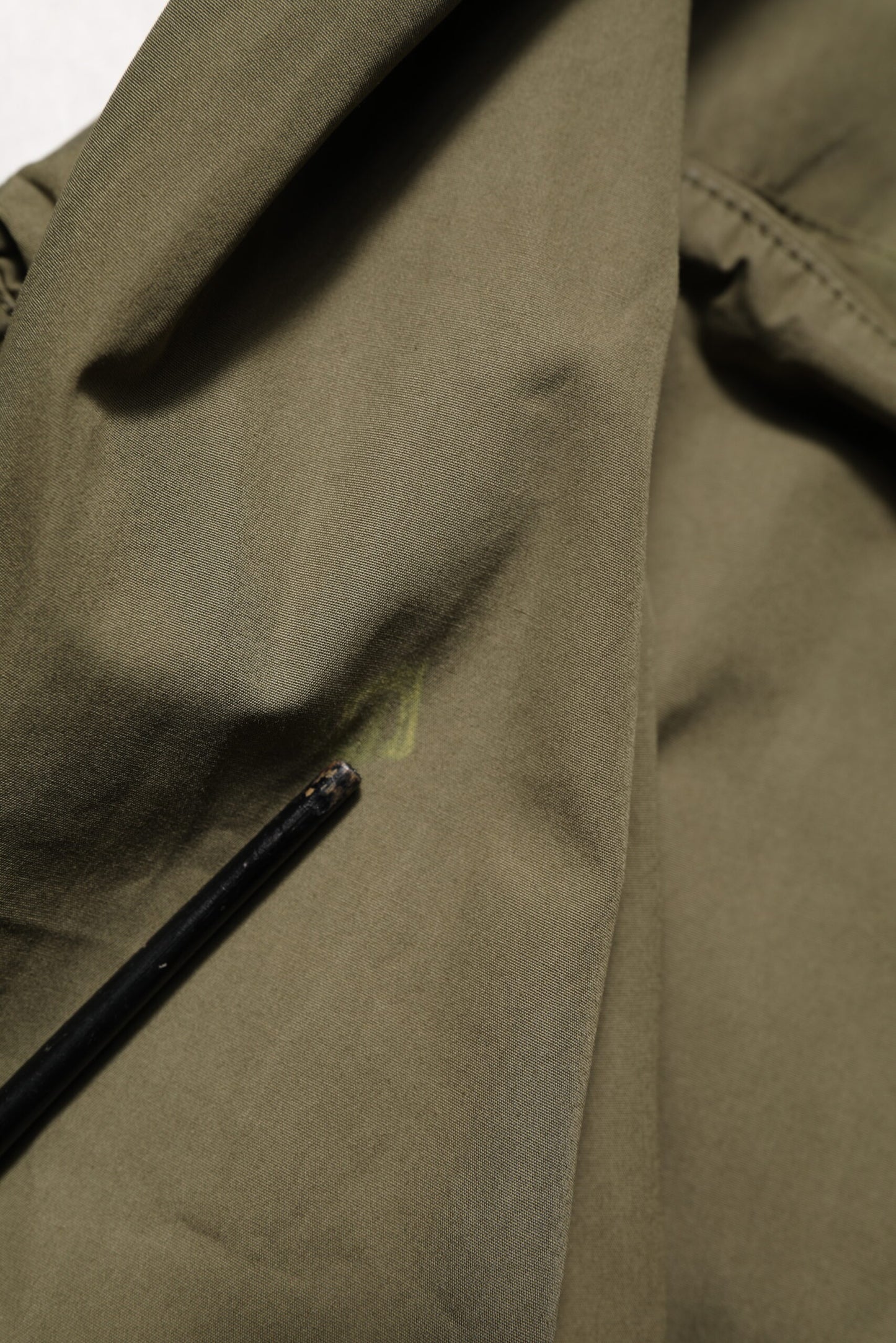 Dolce & Gabbana – Langärmliges Button-Down-Hemd in Armeegrün