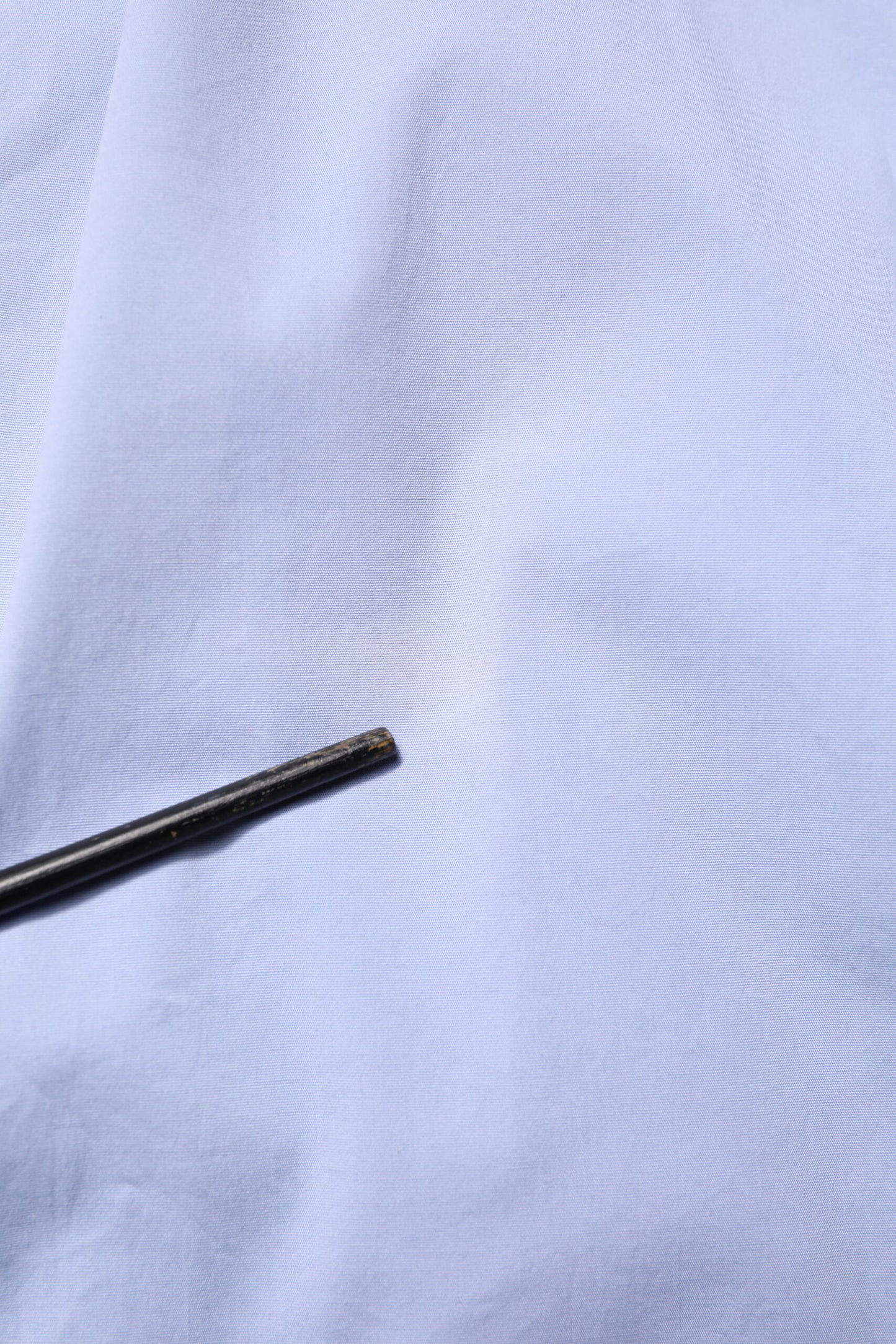 Dolce & Gabbana – Blaues, langärmliges Hemd aus Baumwolle in GOLD