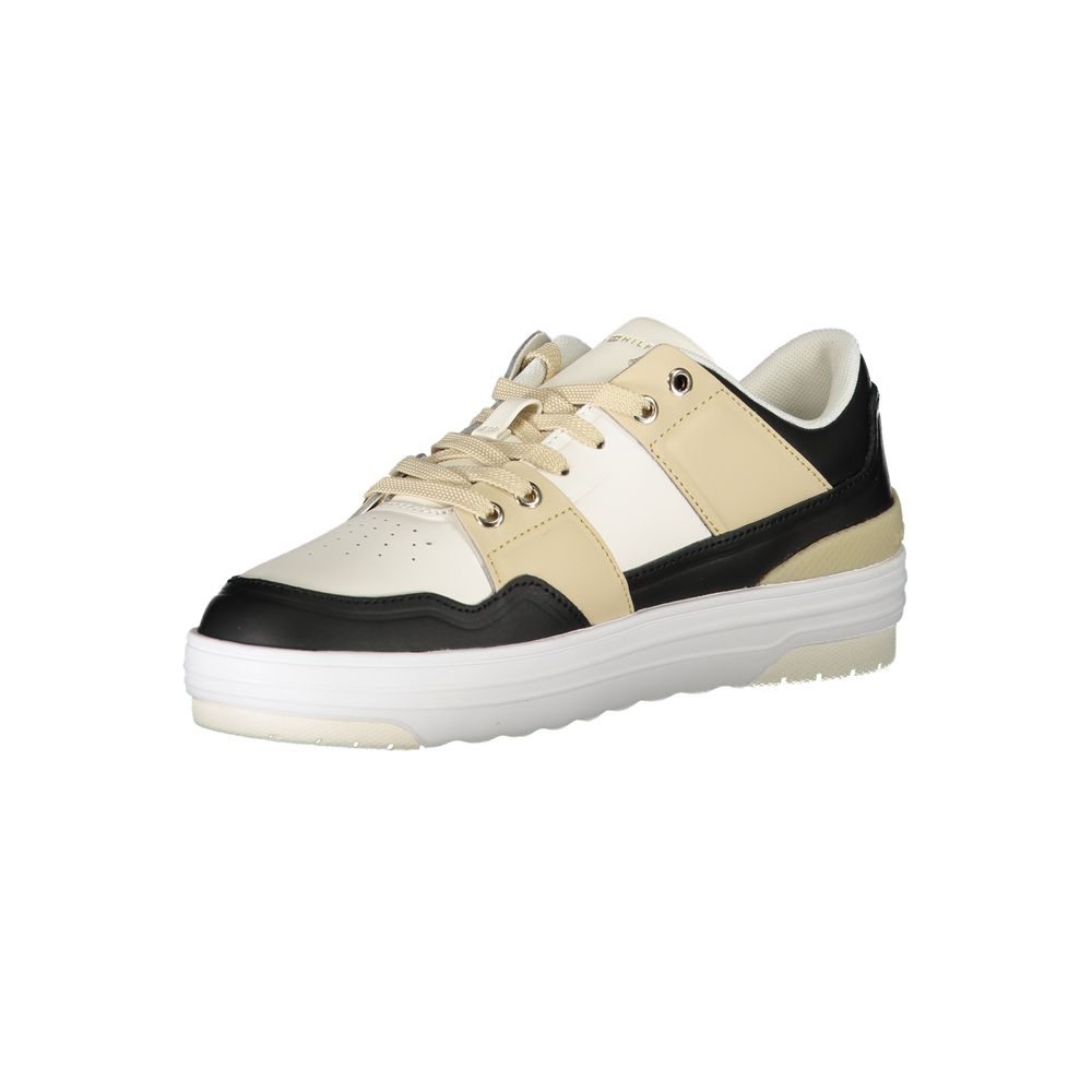Tommy Hilfiger – Weiße Leder-Sneaker für Damen