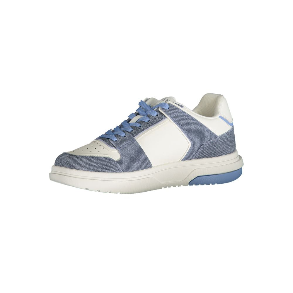 Tommy Hilfiger Hellblaue Leder-Sneaker für Damen