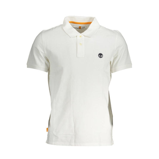 Timberland Poloshirt aus weißer Baumwolle für Herren