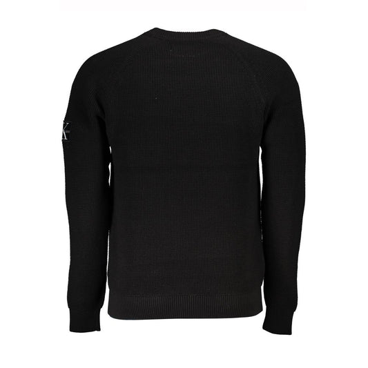 Calvin Klein Sleek Rundhalspullover aus Bio-Baumwolle
