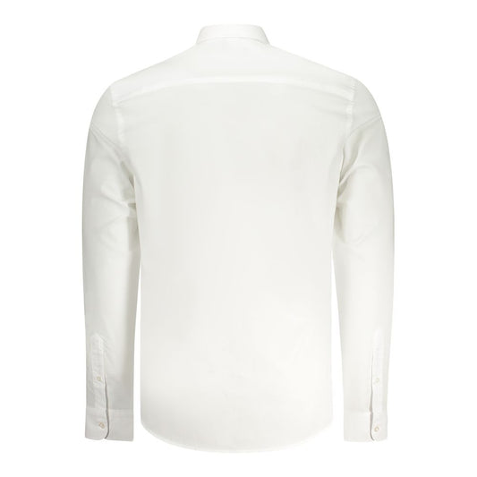 North Sails White Cotton Men Shirt
