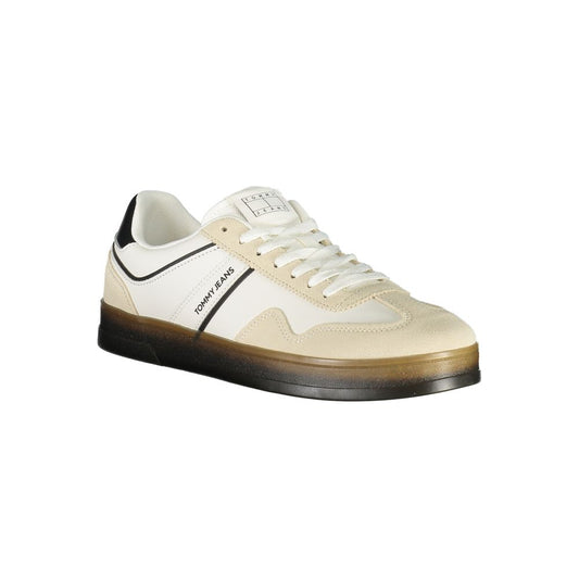 Tommy Hilfiger – Weiße Leder-Sneaker für Herren