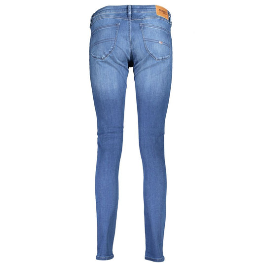 Tommy Hilfiger Blue Cotton Women Jeans