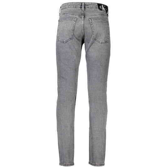 Calvin Klein Graue Baumwolljeans für Herren