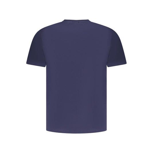 North Sails Blu Cotton Men T-Shirt