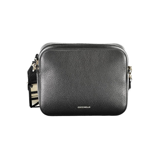 Coccinelle Damenhandtasche aus schwarzem Leder