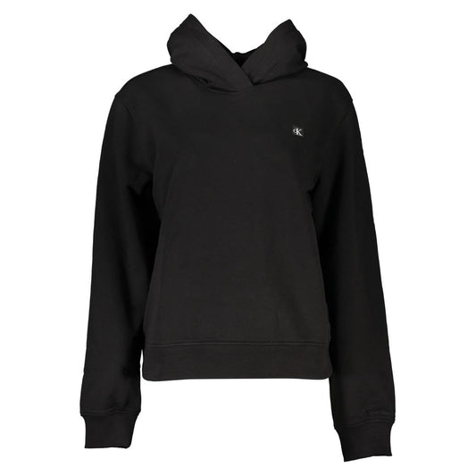 Calvin Klein Damenpullover aus schwarzer Baumwolle