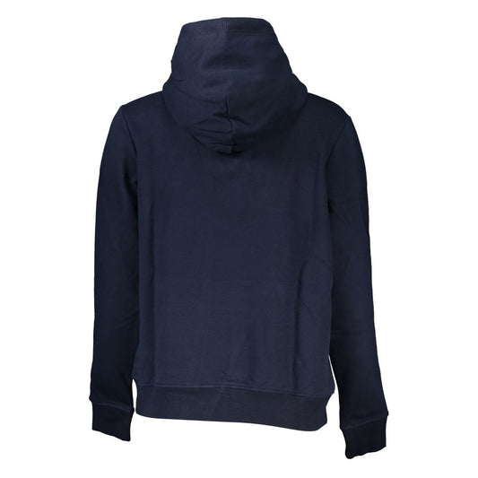 Tommy Hilfiger – Blaues Sweatshirt aus Bio-Baumwolle für Damen