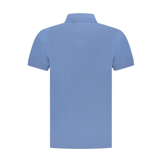 Timberland Herren Poloshirt aus blauer Baumwolle