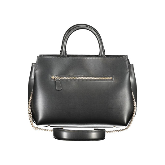 Guess Jeans Black Polyurethane Women's Handbag