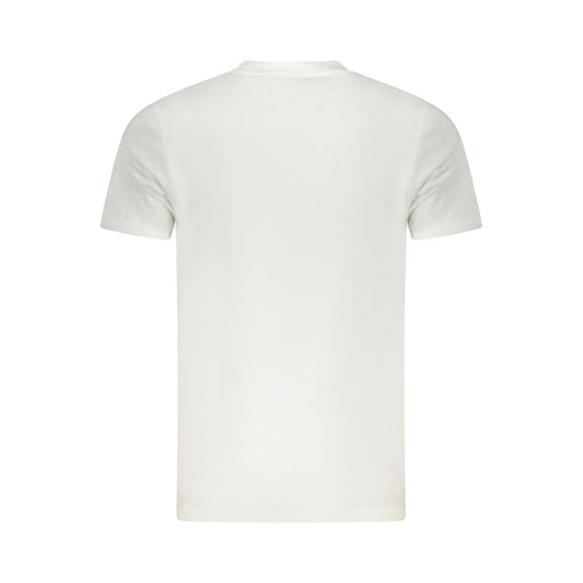Cavalli Class Herren-T-Shirt aus weißer Baumwolle