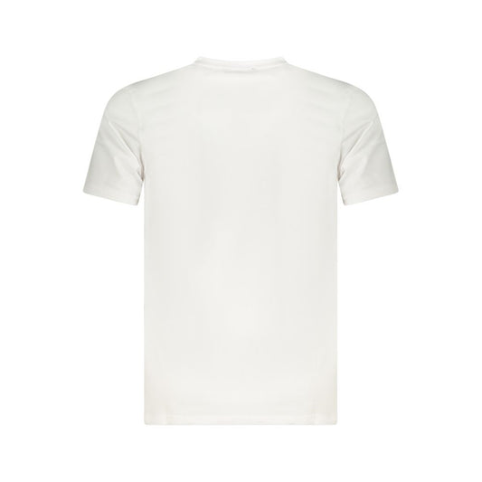 Cavalli Class Weißes Herren-T-Shirt aus Baumwolle