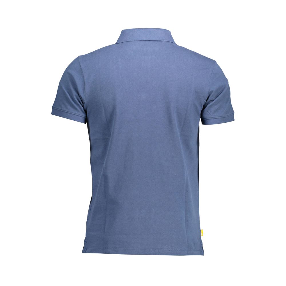 Timberland Herren Poloshirt aus blauer Baumwolle