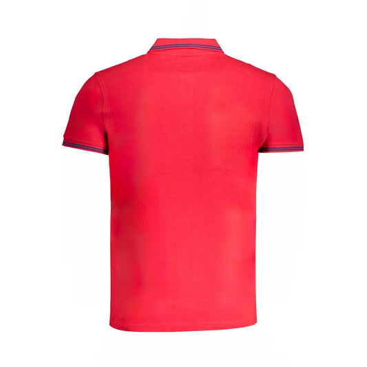 Rotes Poloshirt aus Baumwolle der Cavalli Class