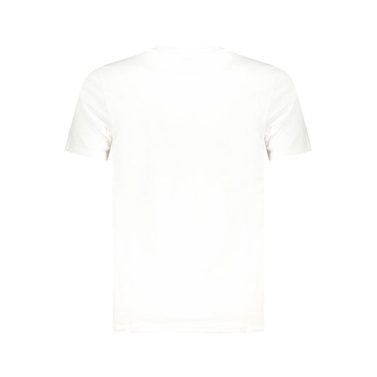 Cavalli Class Weißes Herren-T-Shirt aus Baumwolle