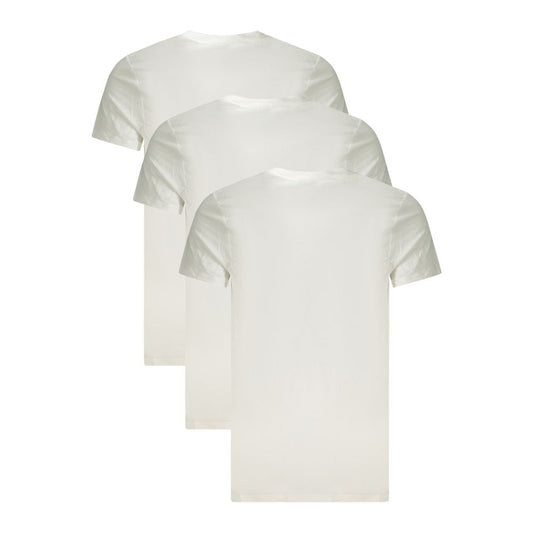Calvin Klein – Weißes Baumwoll-T-Shirt für Herren