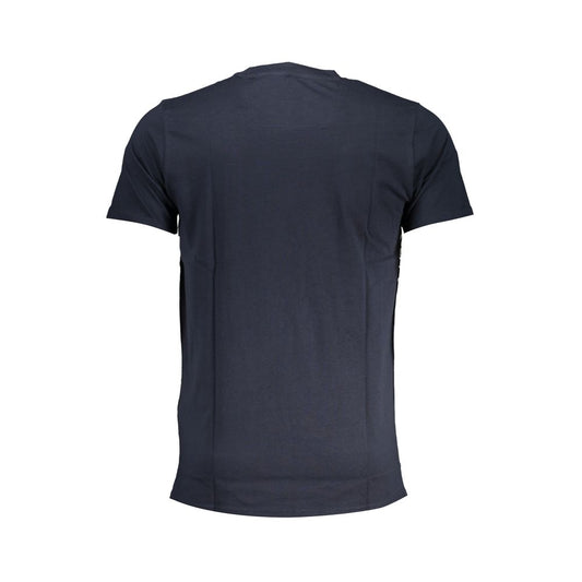 Blaues Baumwoll-T-Shirt der Cavalli Class