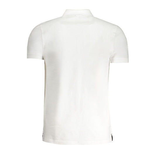 Weißes Poloshirt aus Baumwolle von Cavalli Class