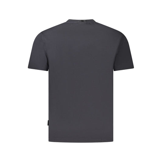 Napapijri Black Cotton Men T-Shirt