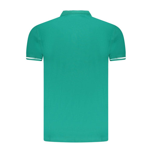 Cavalli Class Grünes Poloshirt aus Baumwolle für Herren
