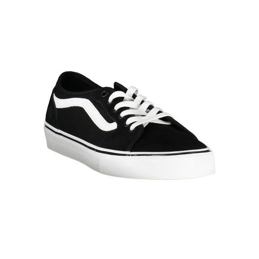 Vans – Schwarze Polyester-Sneaker