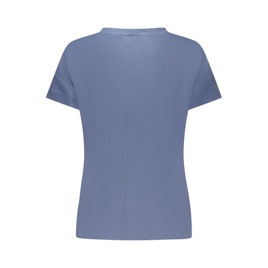 North Sails Blue Cotton Women T-Shirt