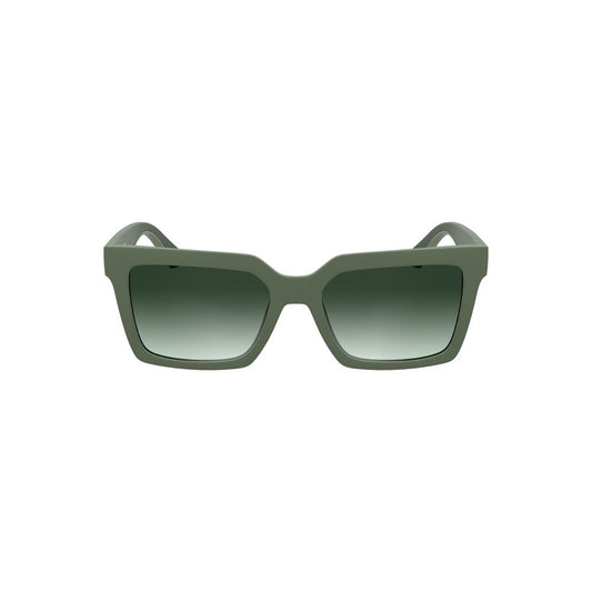 Calvin Klein Damen-Sonnenbrille aus grünem Bio-Stoff