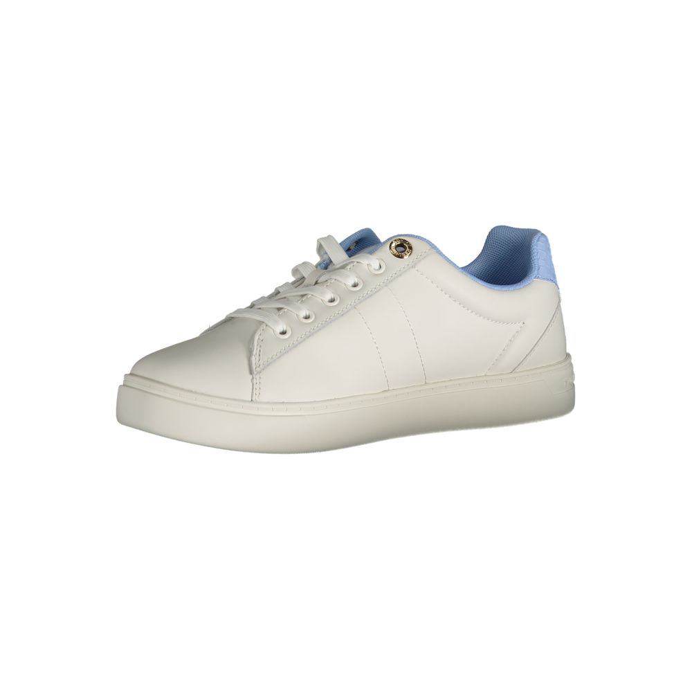 Tommy Hilfiger Hellblaue Leder-Sneaker für Damen
