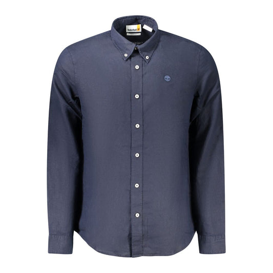 Blaues Baumwollhemd von Timberland