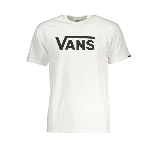 Vans – Weißes Baumwoll-T-Shirt für Herren