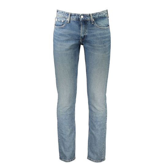 Calvin Klein Blaue Baumwolljeans für Herren