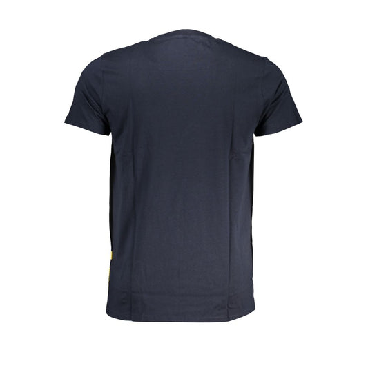Blaues Baumwoll-T-Shirt der Cavalli Class