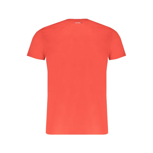 Rotes Baumwoll-T-Shirt von Trussardi