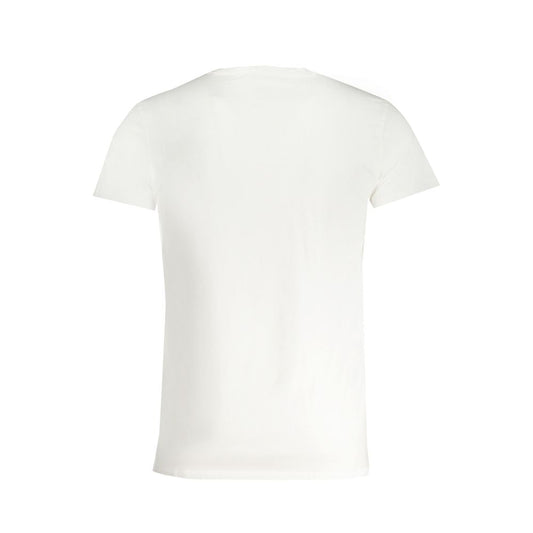 Weißes Baumwoll-T-Shirt von Trussardi