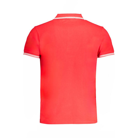 Rotes Poloshirt aus Baumwolle der Cavalli Class