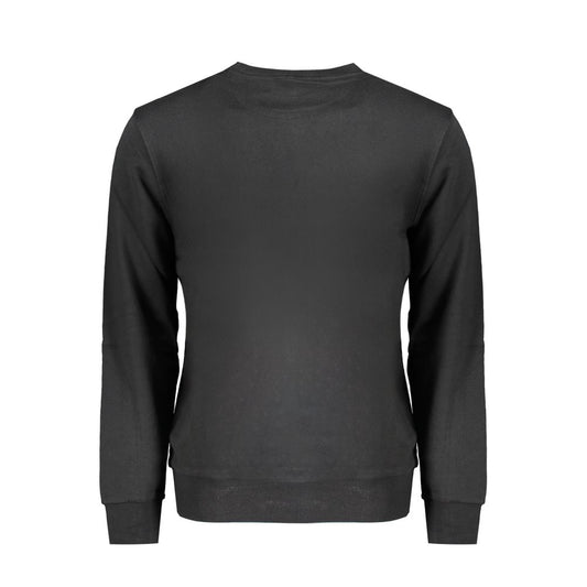 North Sails Black Cotton Men Sweater