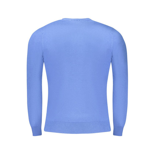 Cavalli Class Blauer Viskose-Herrenpullover