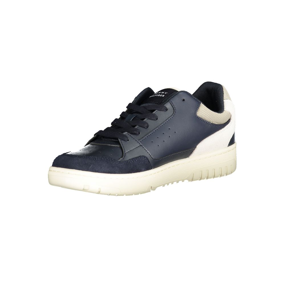 Tommy Hilfiger – Blaue Polyethylen-Sneaker für Herren