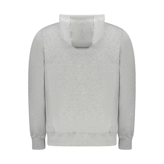 North Sails Gray Cotton Mens Sweater Hoodie