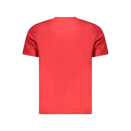 North Sails Herren T-Shirt aus roter Baumwolle