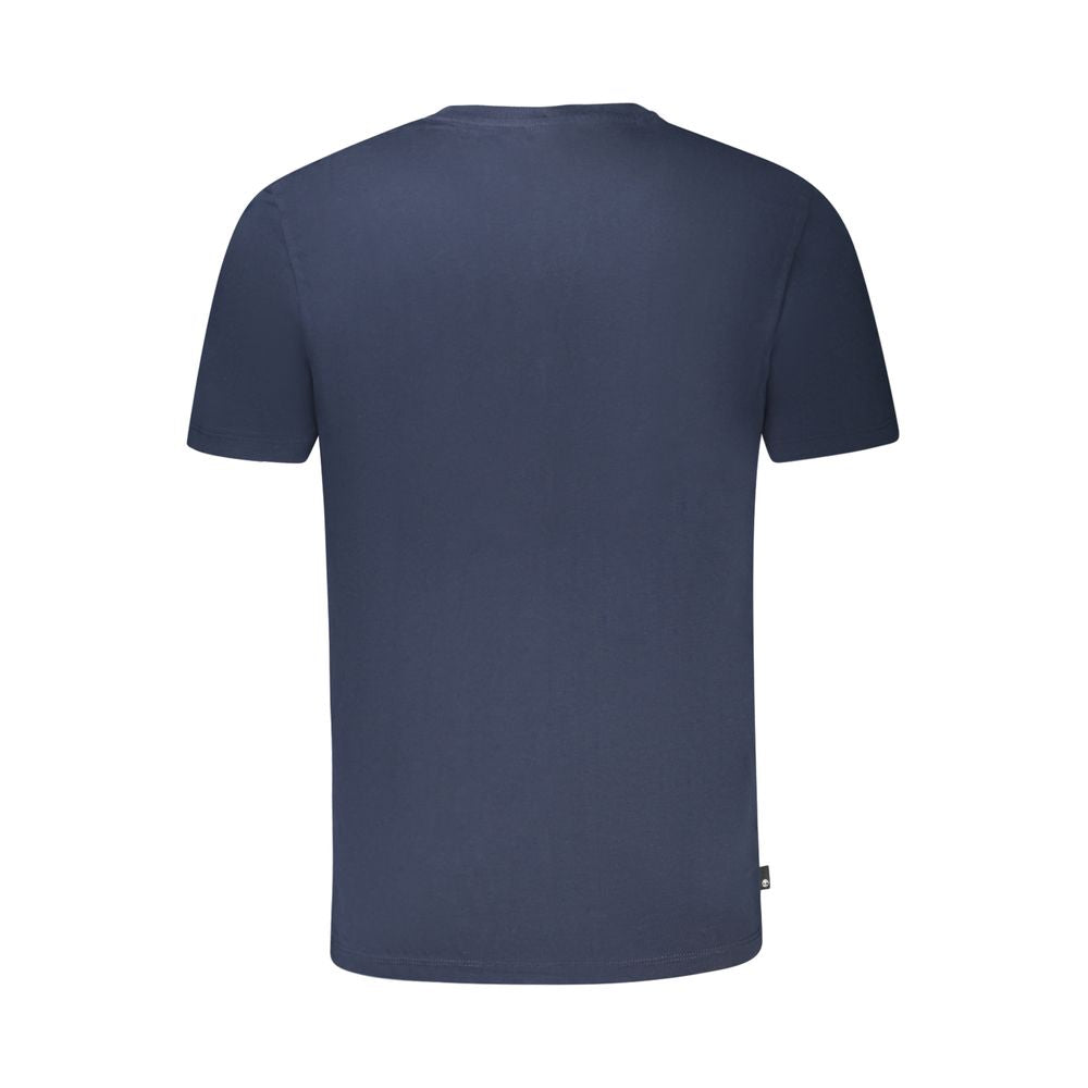 Blaues Baumwoll-T-Shirt von Timberland
