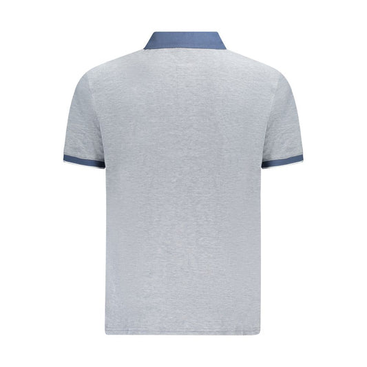 Timberland Blue Cotton Men Polo Shirt