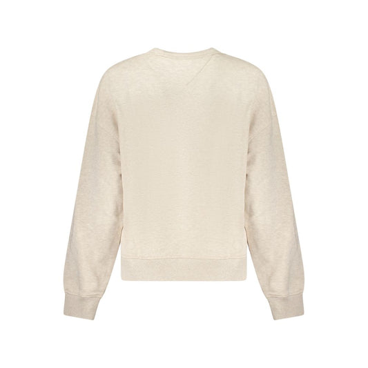 Tommy Hilfiger Beige Baumwollpullover für Damen