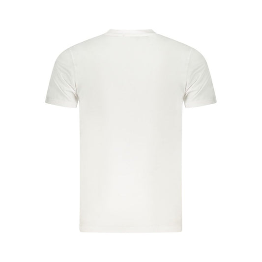 Cavalli Class Herren-T-Shirt aus weißer Baumwolle