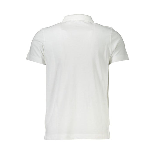 Cavalli Class Poloshirt aus weißer Baumwolle für Herren